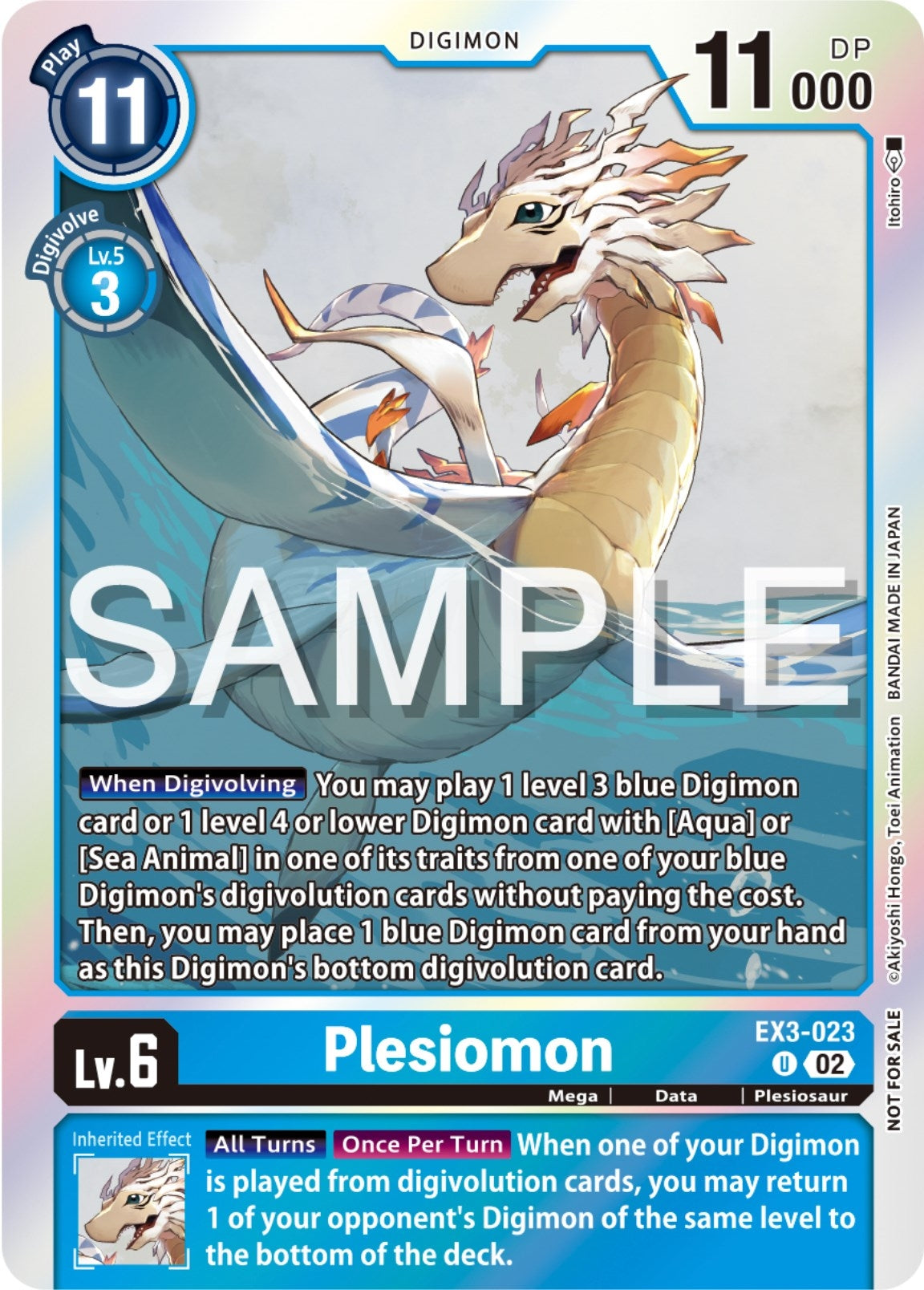 Image for Plesiomon (Event Pack 6) (EX03) (3023)