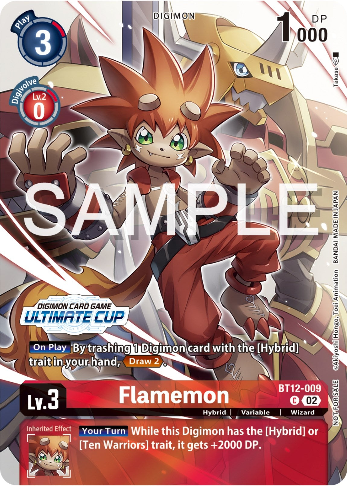 Image for Flamemon (Ultimate Cup 2024) (BT12) (12009)