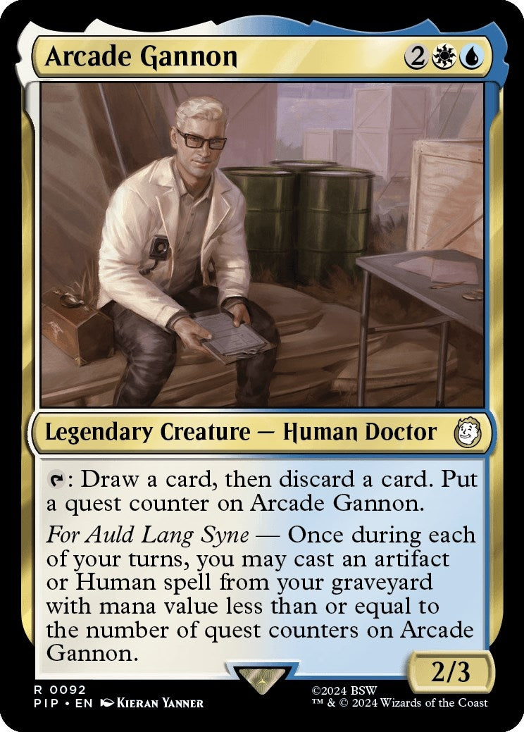 Image for Arcade Gannon (Universes Beyond: Fallout) (92) - Magic: The Gathering
