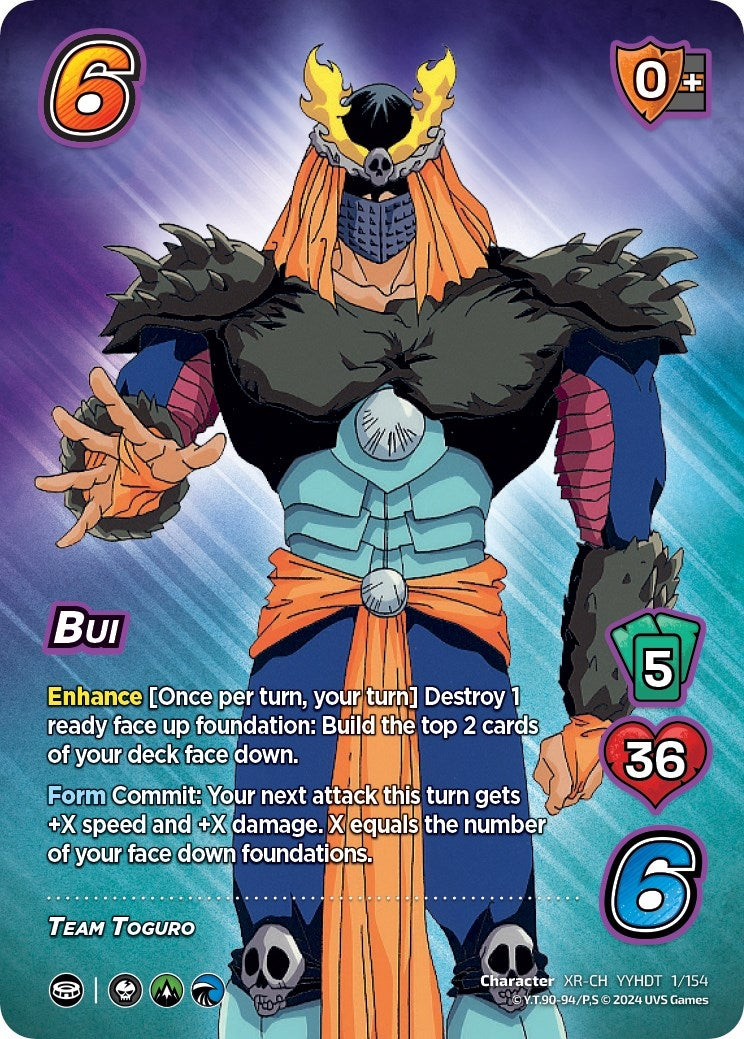 Image for Bui (XR) (Yu Yu Hakusho: Dark Tournament) (1/154) - UniVersus