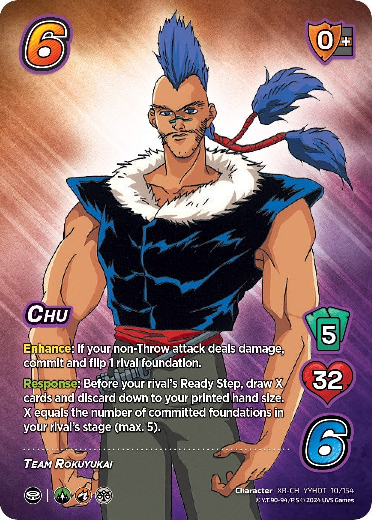Image for Chu (XR) (Yu Yu Hakusho: Dark Tournament) (10/154) - UniVersus