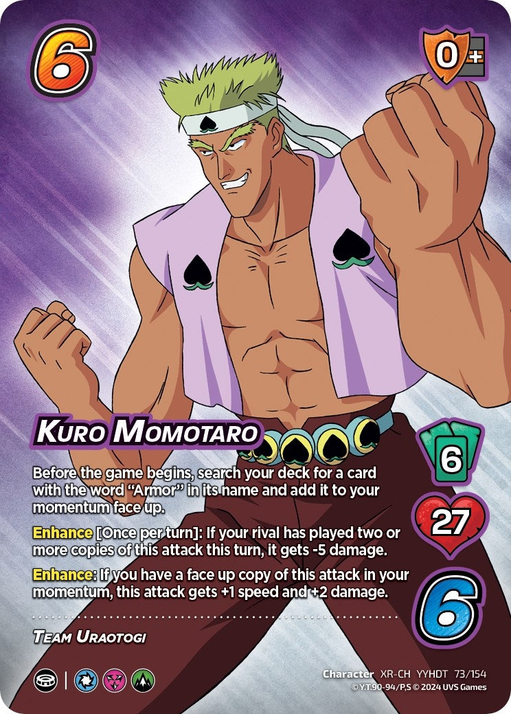 Image for Kuro Momotaro (XR) (Yu Yu Hakusho: Dark Tournament) (73/154) - UniVersus