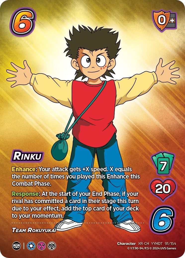 Image for Rinku (XR) (Yu Yu Hakusho: Dark Tournament) (91/154) - UniVersus