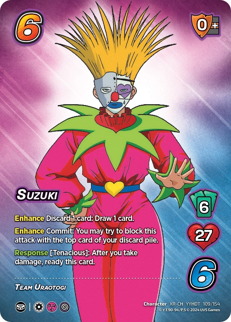 Image for Suzuki (XR) (Yu Yu Hakusho: Dark Tournament) (109/154) - UniVersus