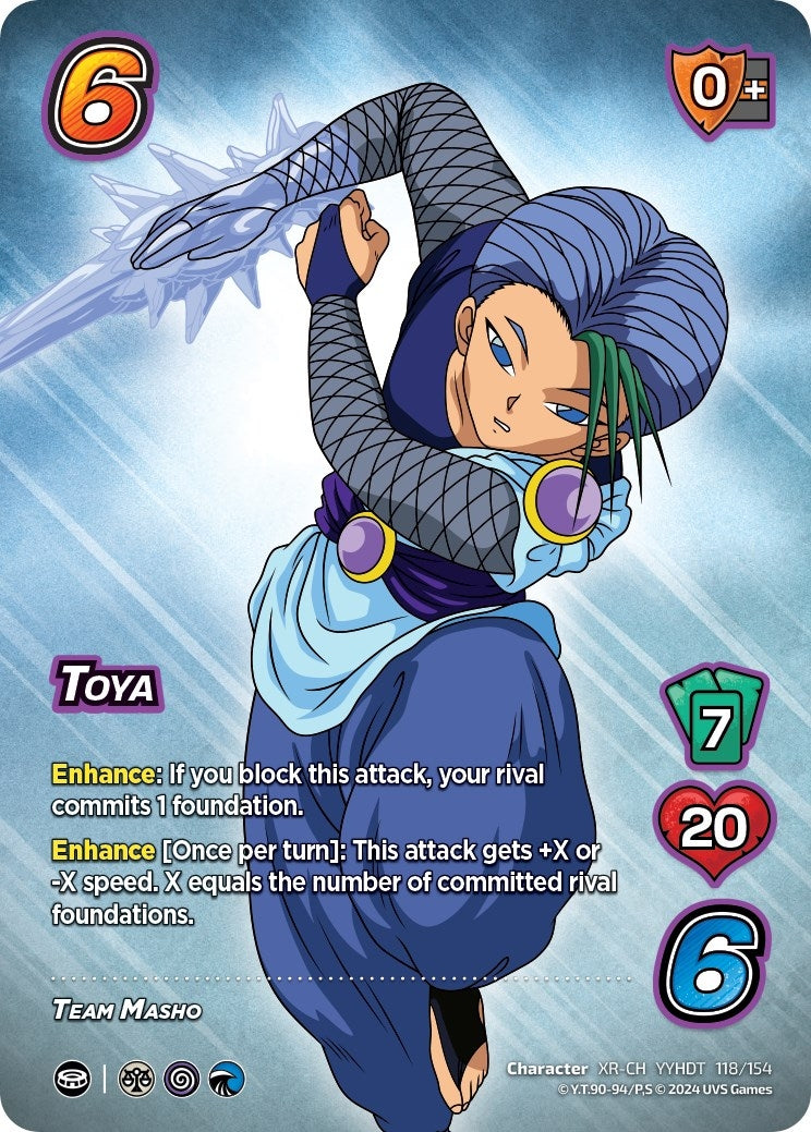 Image for Toya (XR) (Yu Yu Hakusho: Dark Tournament) (118/154) - UniVersus