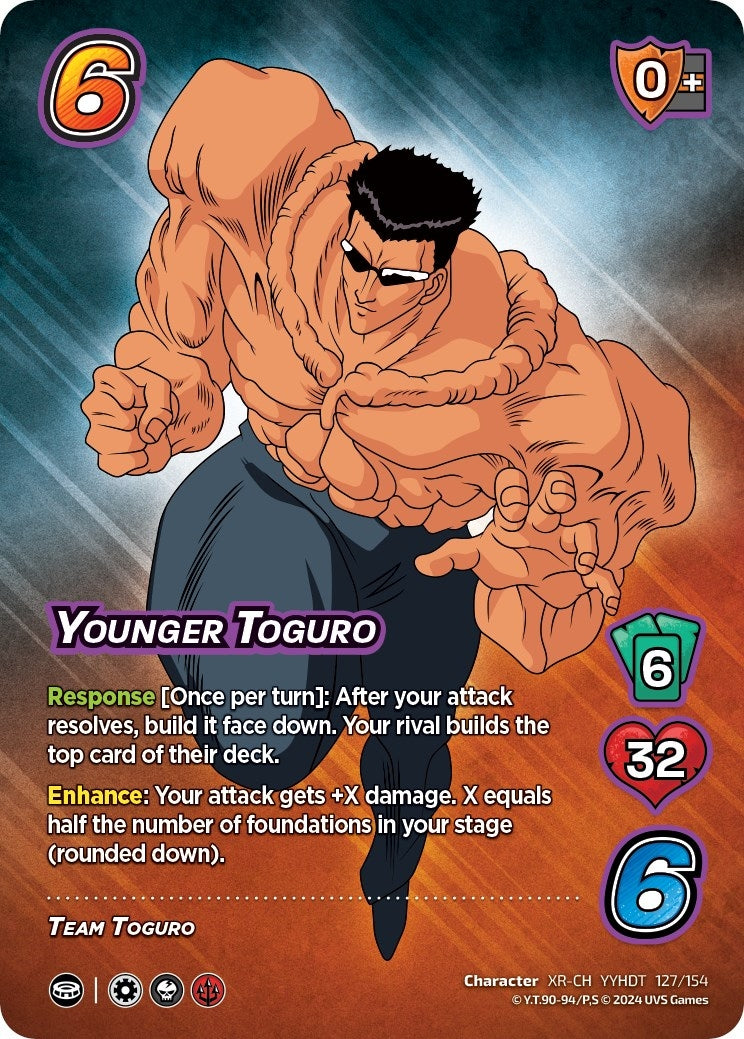 Image for Younger Toguro (XR) (Yu Yu Hakusho: Dark Tournament) (127/154) - UniVersus