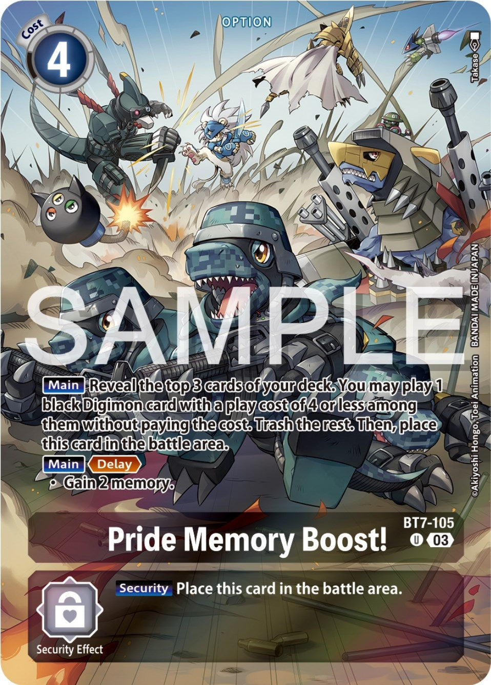 Image for Pride Memory Boost! (Bonus Pack) - Digimon Card Game
