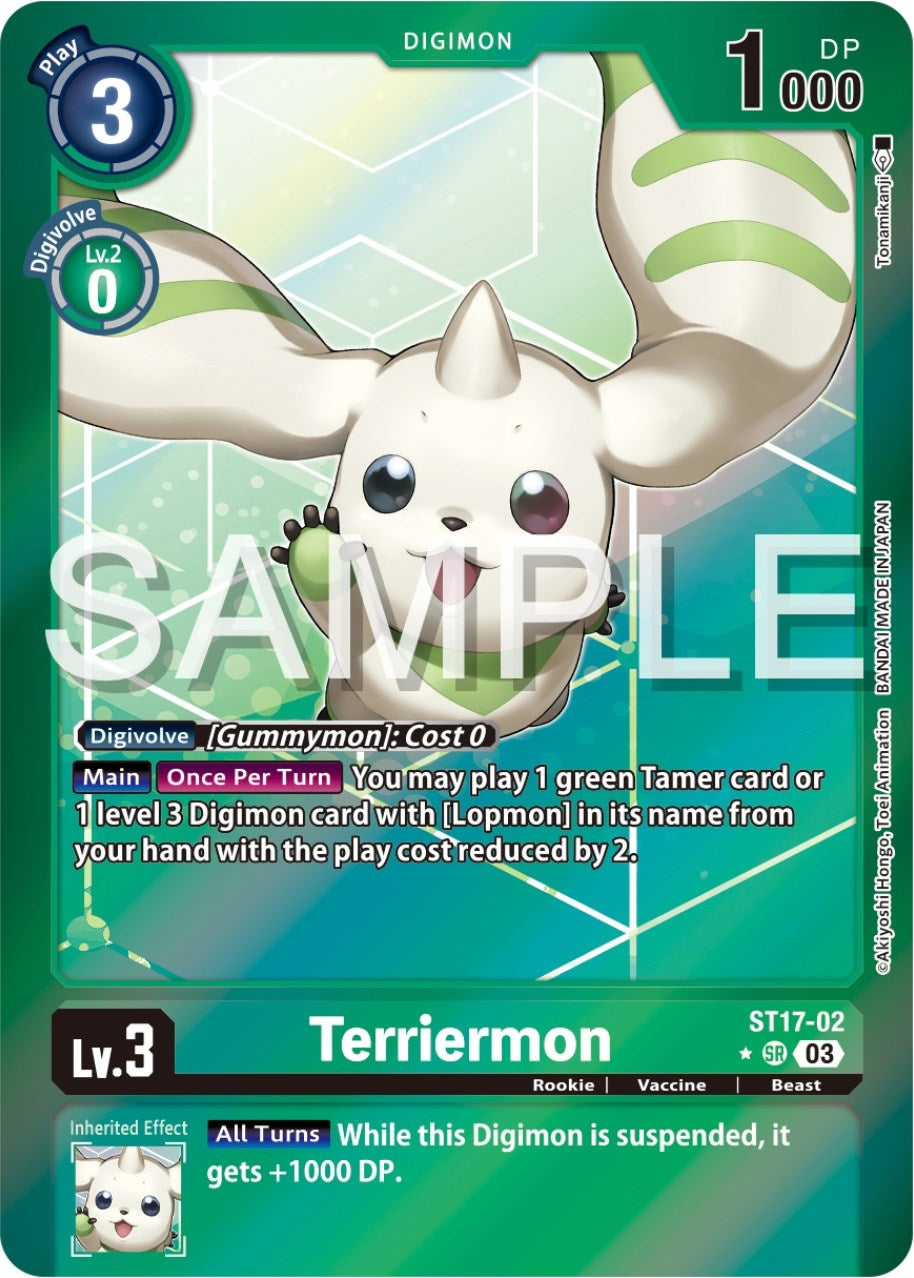 Image for Terriermon (Advanced Deck Set Double Typhoon Secret Pack) - Digimon Card Game