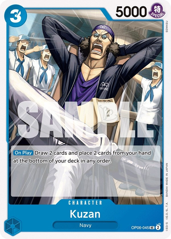 Image for Kuzan (Wings of the Captain) (OP06-045) - One Piece Card Game