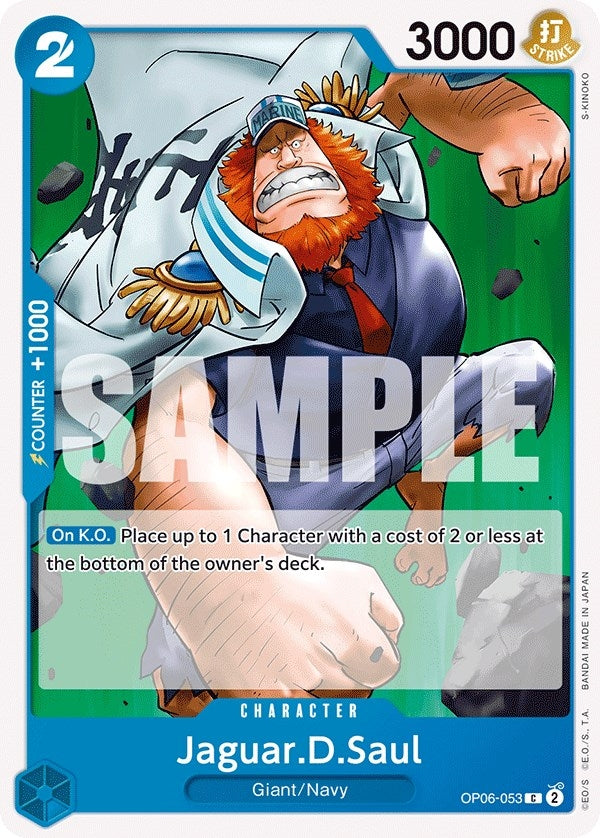 Image for Jaguar.D.Saul (Wings of the Captain) (OP06-053) - One Piece Card Game