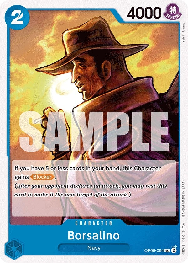 Image for Borsalino (Wings of the Captain) (OP06-054) - One Piece Card Game