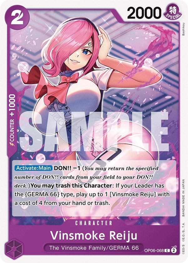 Image for Vinsmoke Reiju (068) (Wings of the Captain) (OP06-068) - One Piece Card Game