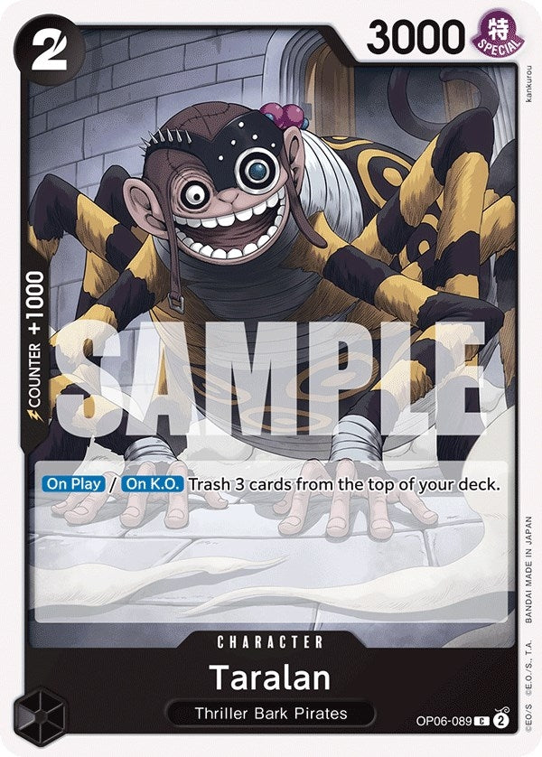 Image for Taralan (Wings of the Captain) (OP06-089) - One Piece Card Game