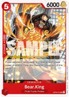 Image for Bear.King (Wings of the Captain Pre-Release Cards) (OP06-012) - One Piece Card Game