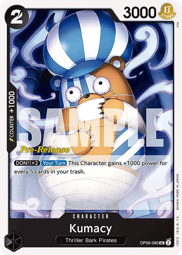 Image for Kumacy (Wings of the Captain Pre-Release Cards) (OP06-085) - One Piece Card Game