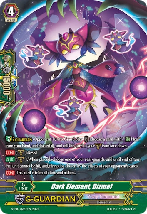 Image for Dark Element, Dizmel (Spring Fest 2024) (Promo Cards) (V-PR-0287EN) - Cardfight Vanguard