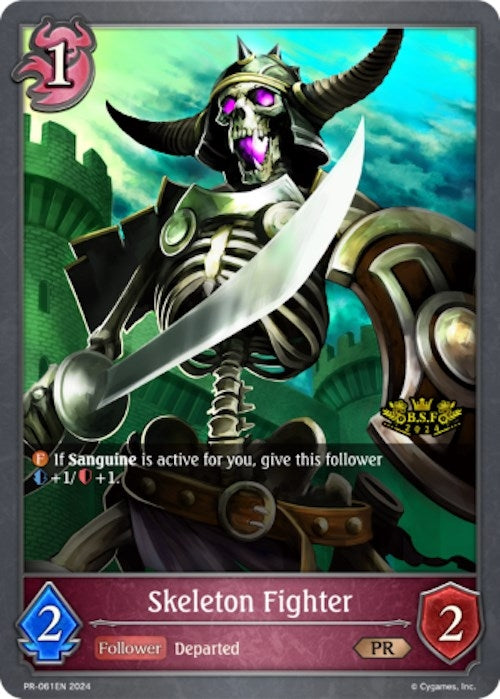 Image for Skeleton Fighter (Spring Fest 2024) (Shadowverse: Evolve Promo Cards) (PR-061EN) - Shadowverse: Evolve