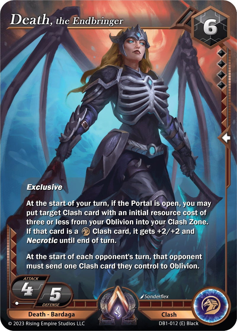Image for Death, the Endbringer (Year of the Dragon) (DB1-012) - Alpha Clash