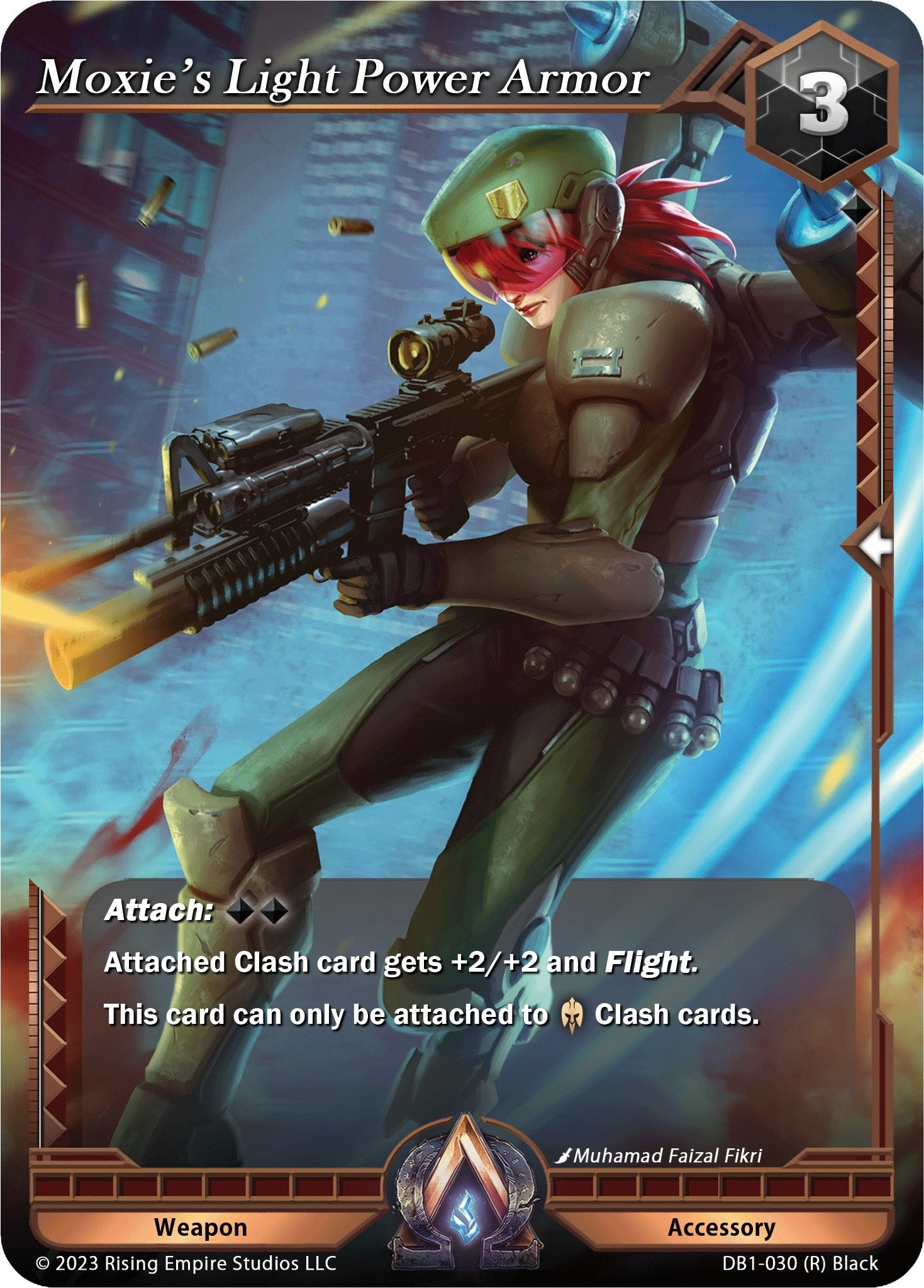 Image for Moxie's Light Power Armor (Year of the Dragon) (DB1-030) - Alpha Clash