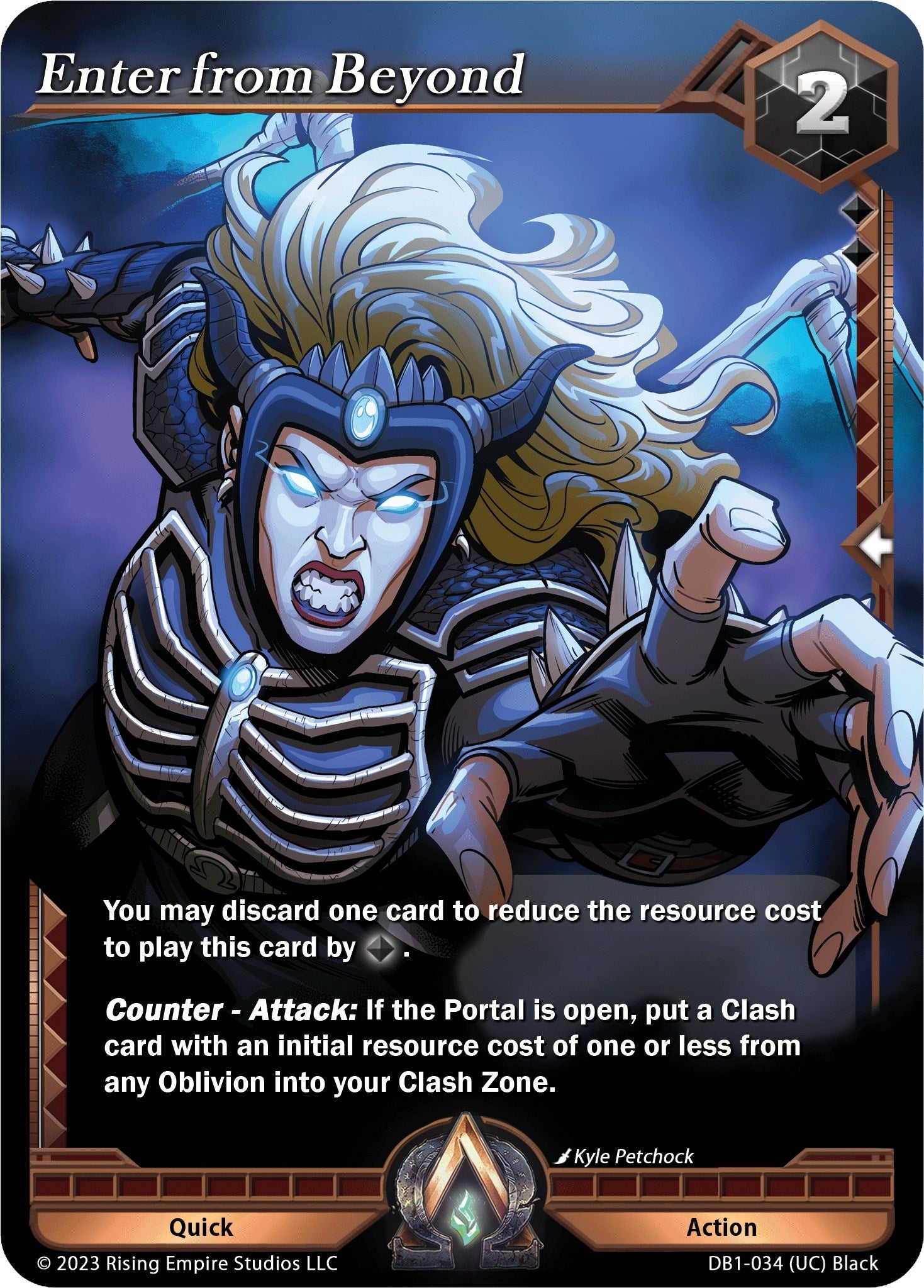 Image for Enter from Beyond (Year of the Dragon) (DB1-034) - Alpha Clash