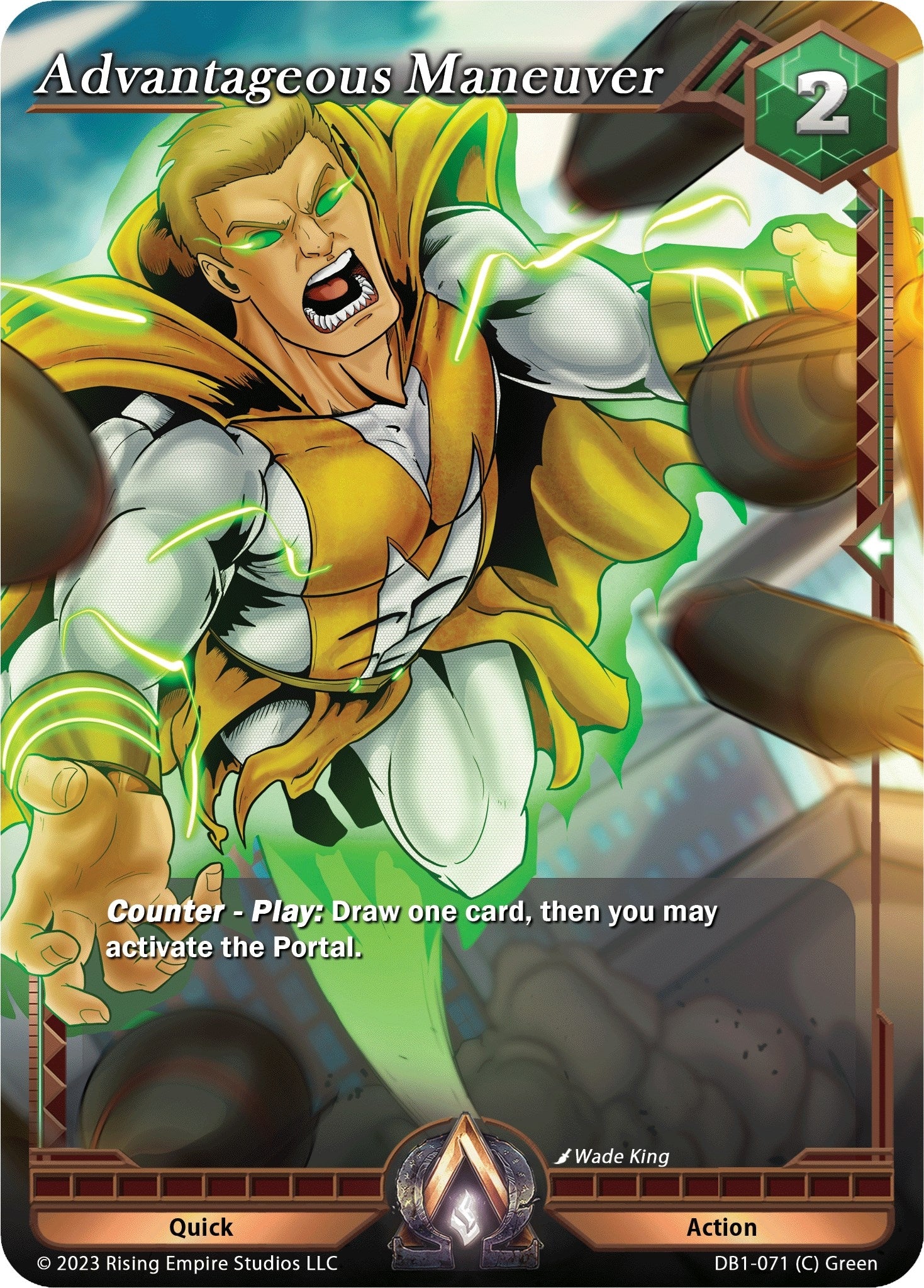 Image for Advantageous Maneuver (Year of the Dragon) (DB1-071) - Alpha Clash