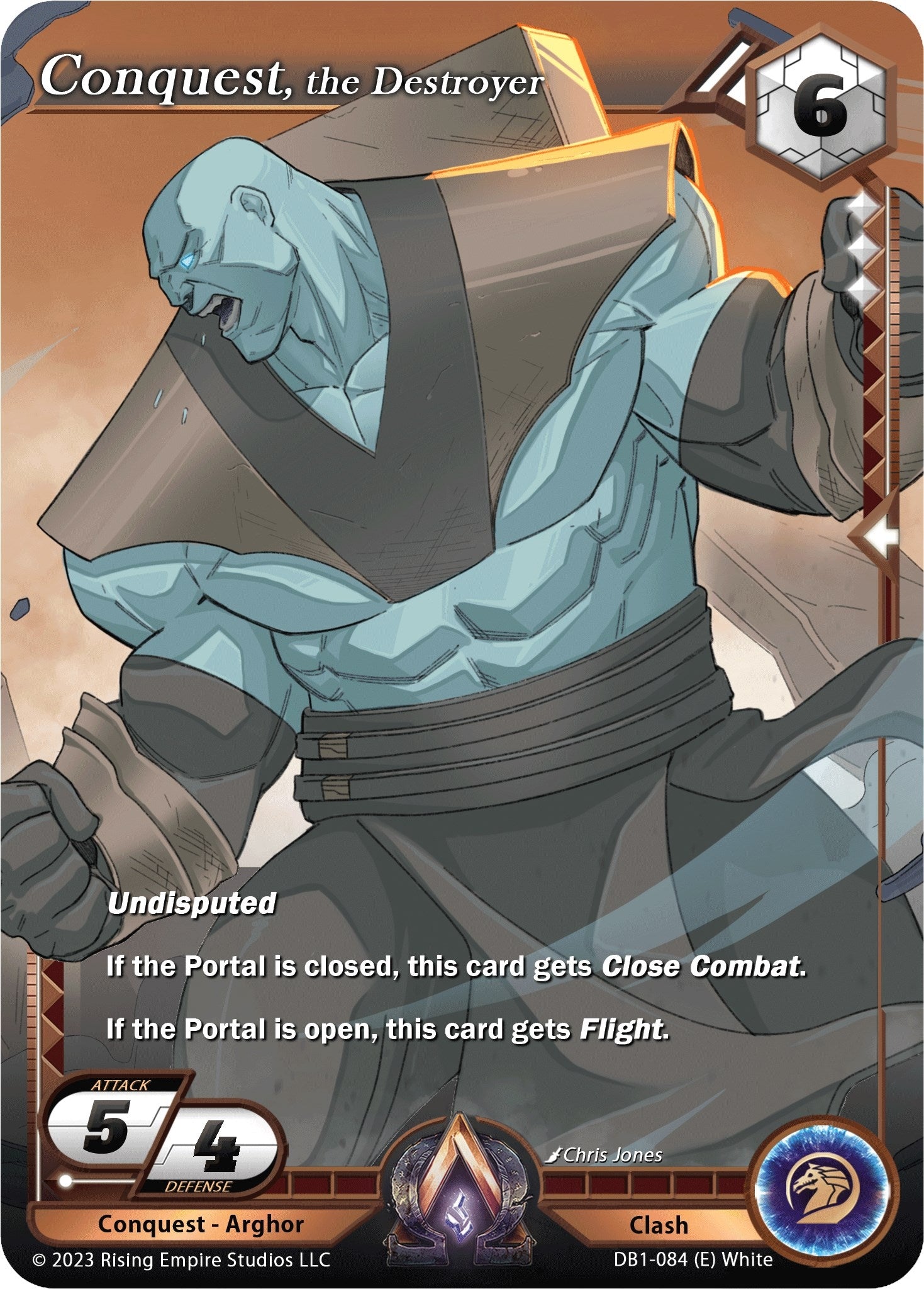 Image for Conquest, the Destroyer (Year of the Dragon) (DB1-084) - Alpha Clash