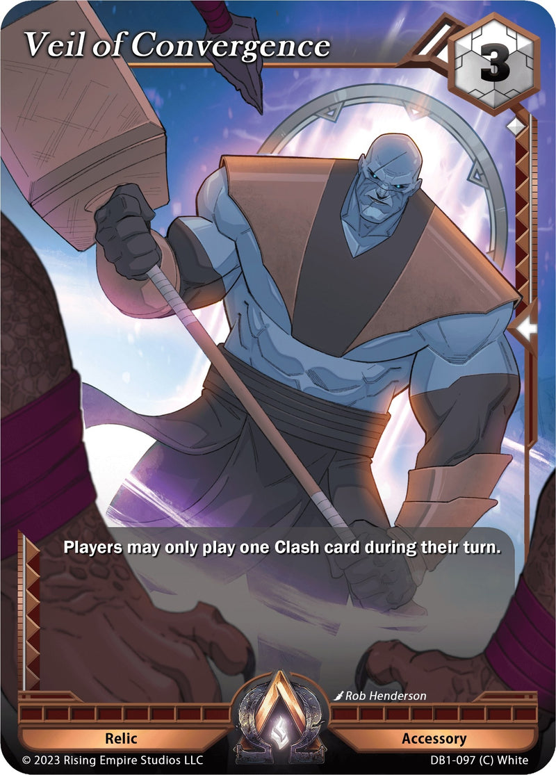 Image for Veil of Convergence (Year of the Dragon) (DB1-097) - Alpha Clash