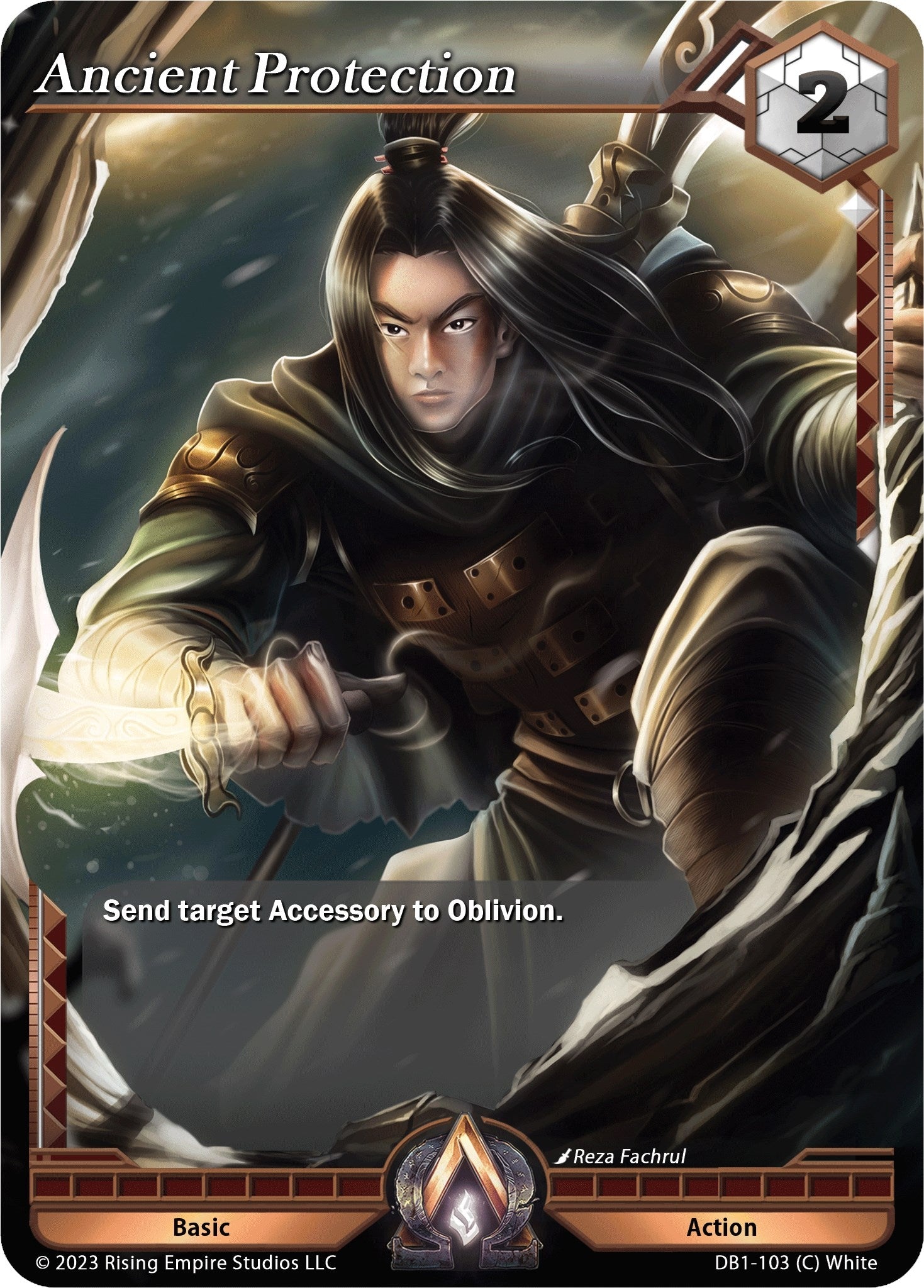 Image for Ancient Protection (Year of the Dragon) (DB1-103) - Alpha Clash