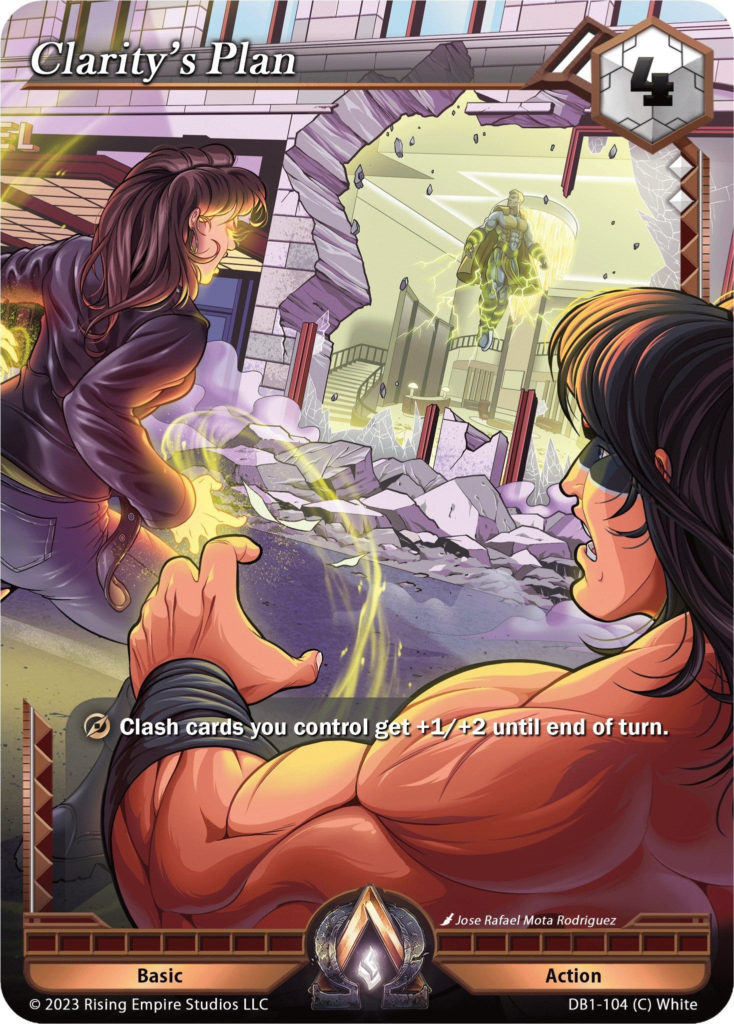 Image for Clarity's Plan (Year of the Dragon) (DB1-104) - Alpha Clash