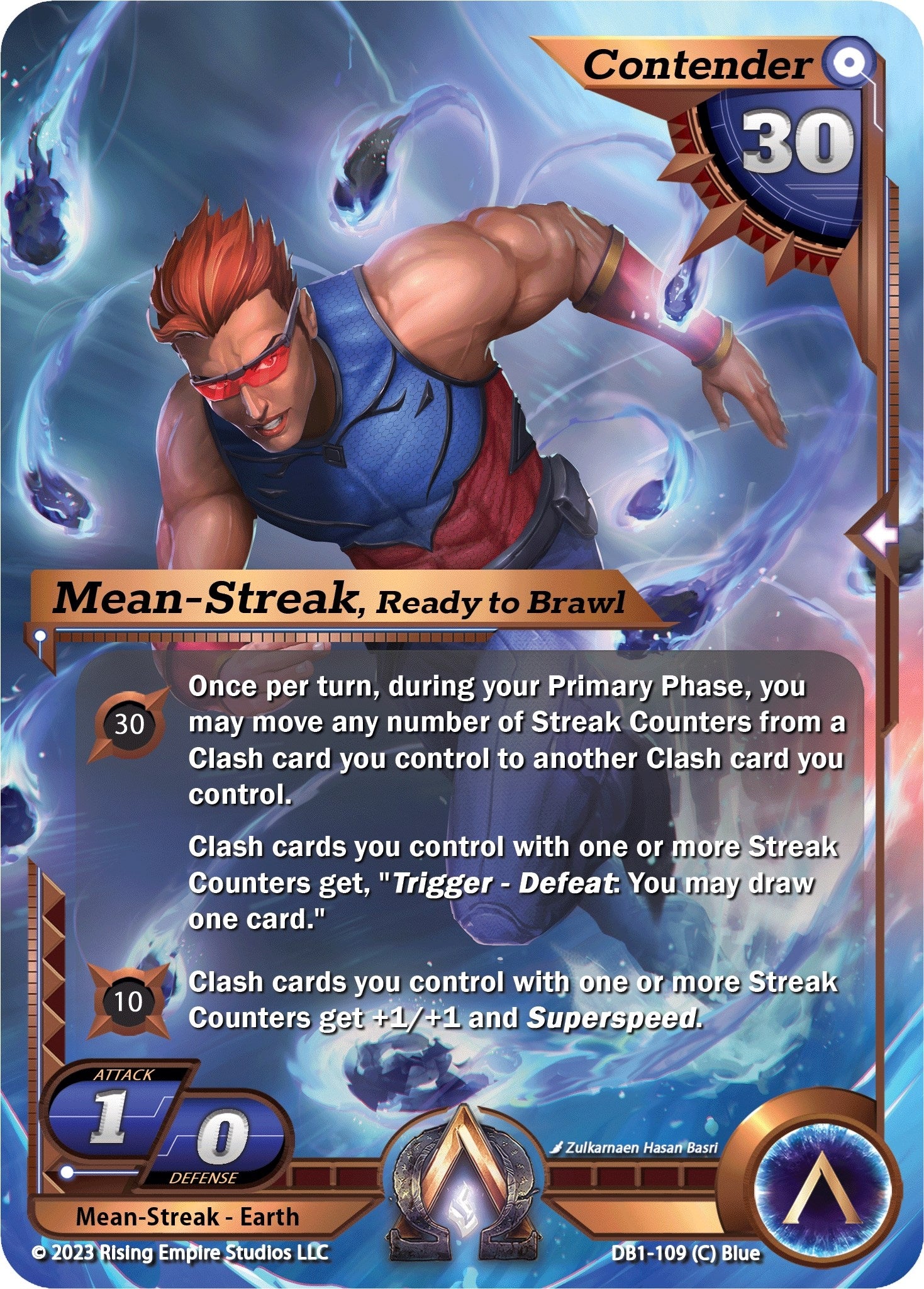Image for Mean-Streak, Ready to Brawl (Year of the Dragon) (DB1-109) - Alpha Clash