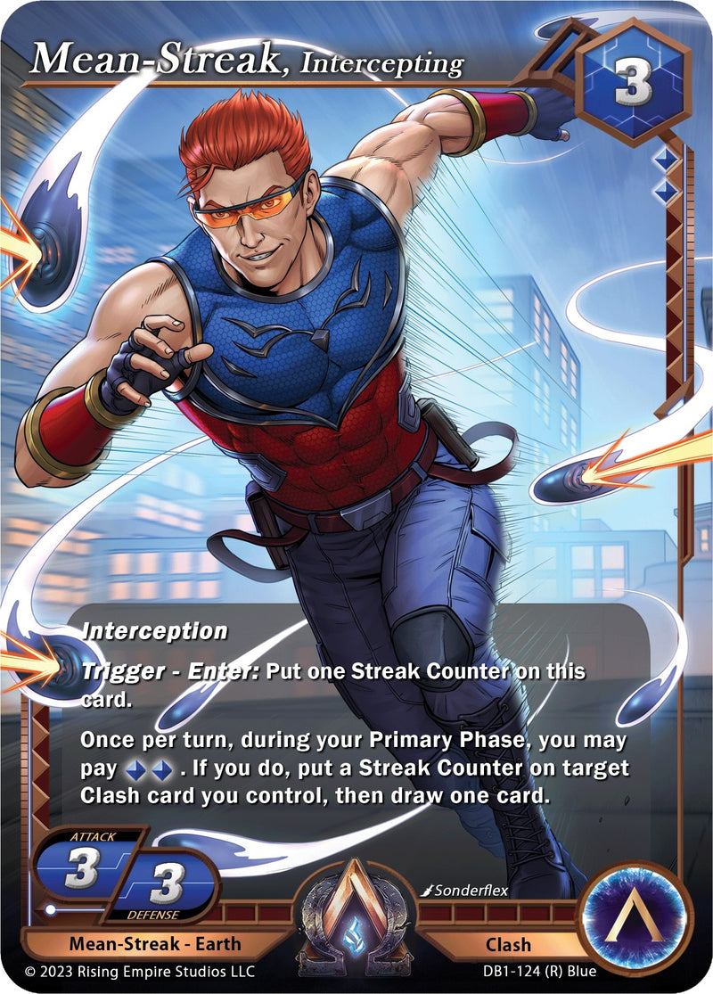 Image for Mean-Streak, Intercepting (Year of the Dragon) (DB1-124) - Alpha Clash