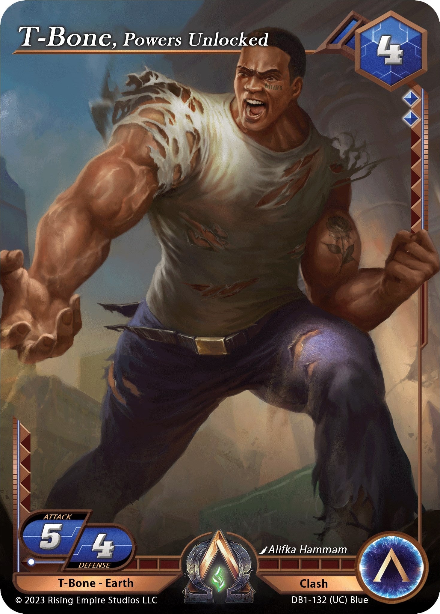 Image for T-Bone, Powers Unlocked (Year of the Dragon) (DB1-132) - Alpha Clash
