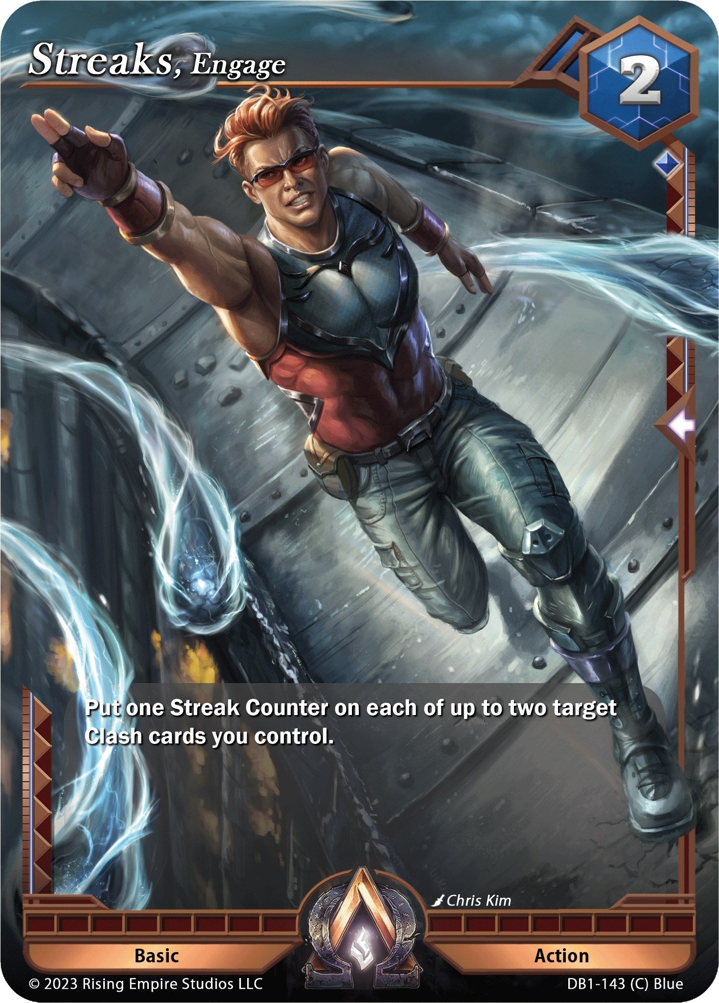 Image for Streaks, Engage (Year of the Dragon) (DB1-143) - Alpha Clash