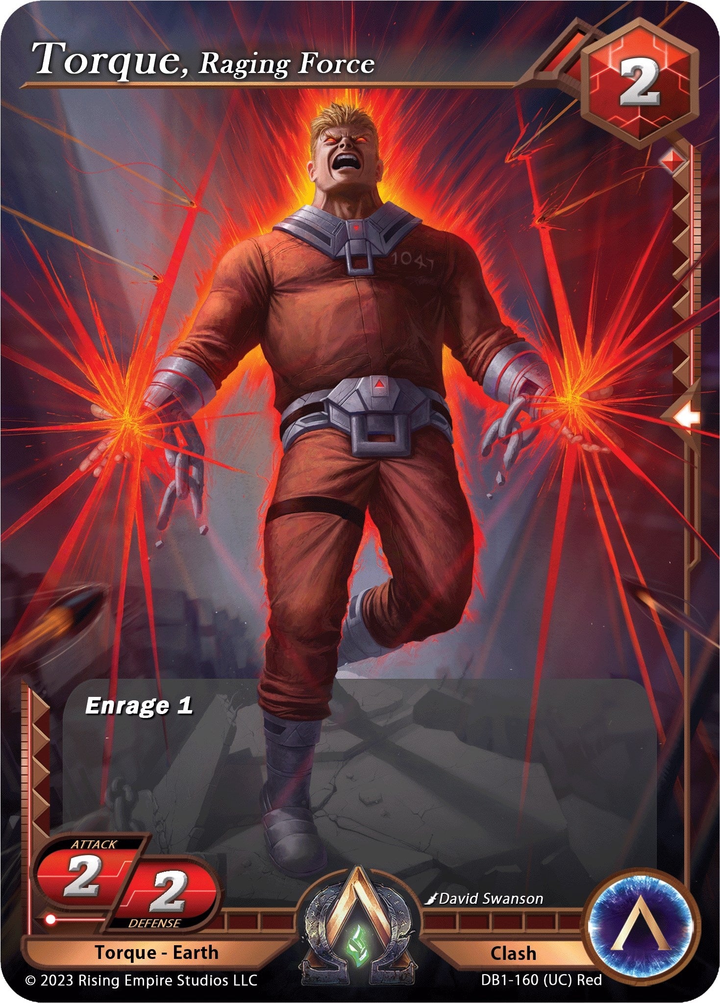 Image for Torque, Raging Force (Year of the Dragon) (DB1-160) - Alpha Clash