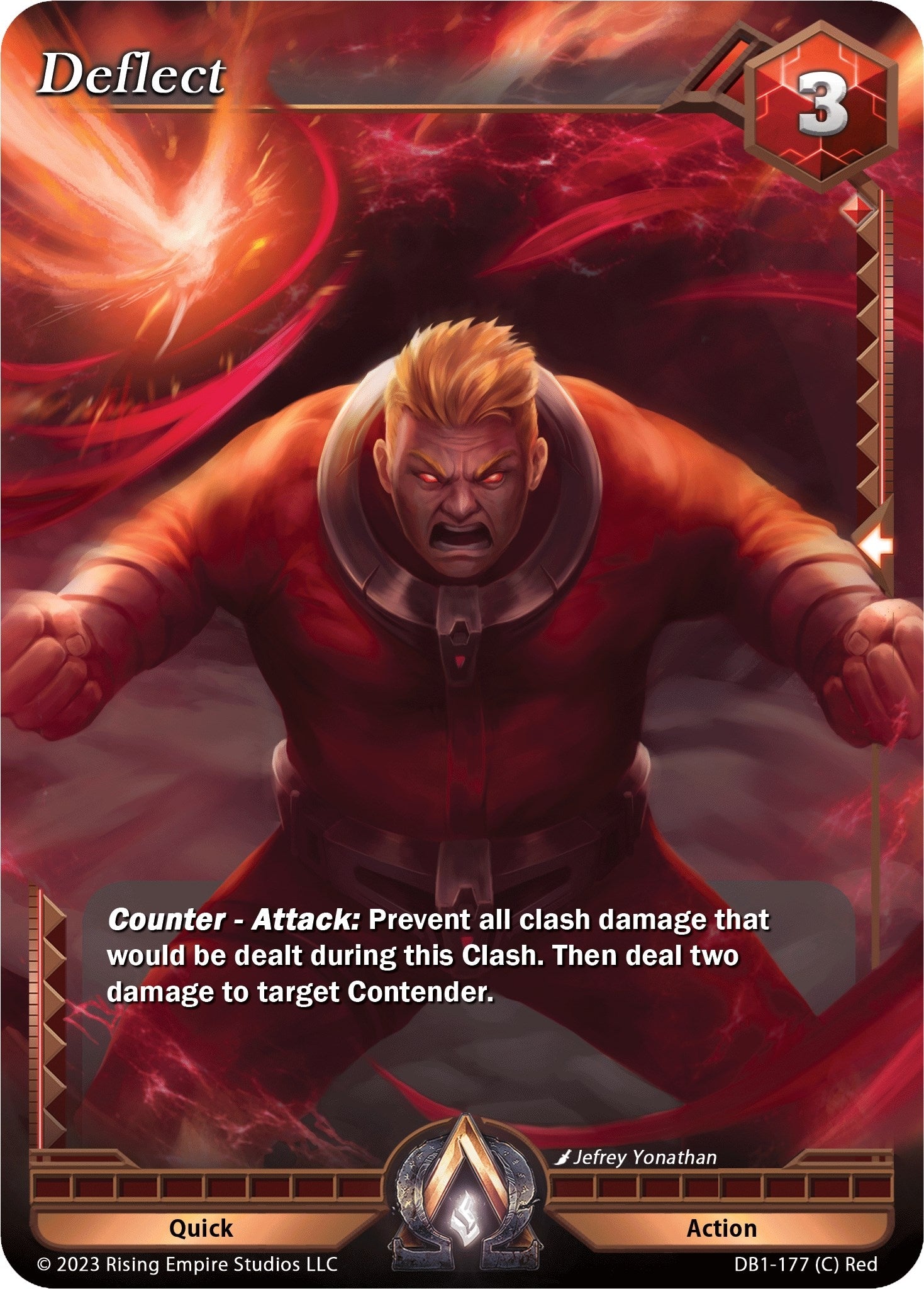 Image for Deflect (Year of the Dragon) (DB1-177) - Alpha Clash