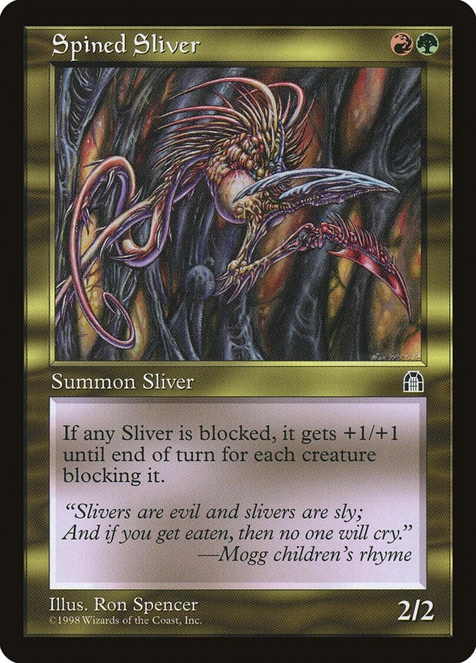 Image for Spined Sliver (Stronghold) - Magic: The Gathering