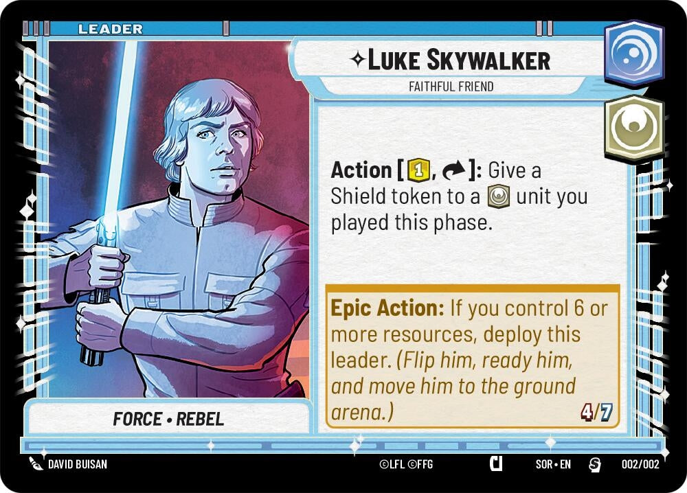 Image for Luke Skywalker - Faithful Friend (Prerelease Promos) (002/002) - Star Wars: Unlimited