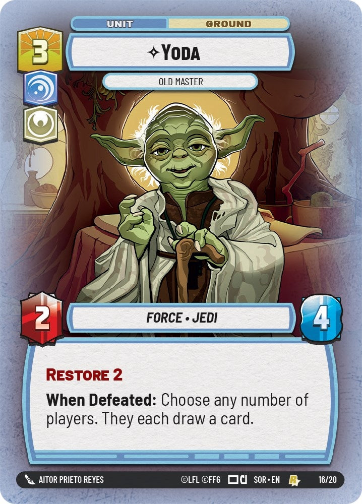 Image for Yoda - Old Master (Spark of Rebellion: Weekly Play Promos) (16/20) - Star Wars: Unlimited