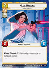 Image for Leia Organa - Defiant Princess (Hyperspace) (Spark of Rebellion: Weekly Play Promos) (11/20) - Star Wars: Unlimited