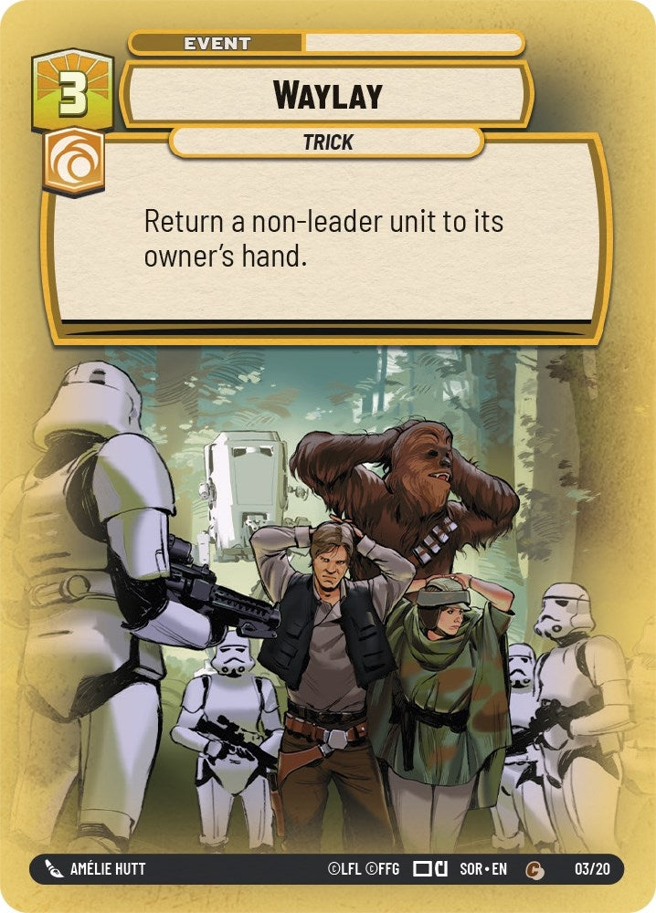 Image for Waylay (Spark of Rebellion: Weekly Play Promos) (03/20) - Star Wars: Unlimited