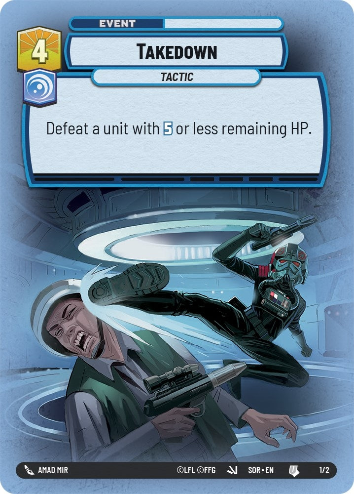 Image for Takedown (Organized Play Promos) (1/2) - Star Wars: Unlimited