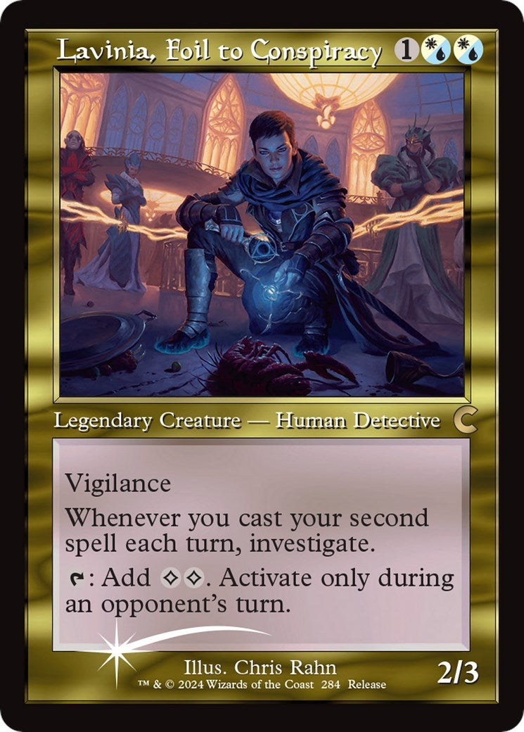 Image for Lavinia, Foil to Conspiracy (Retro Frame) (Ravnica: Clue Edition) (284) - Magic: The Gathering