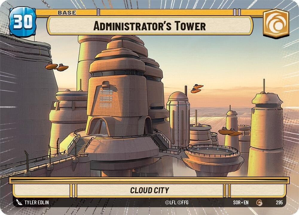 Image for Administrator's Tower // Experience (Hyperspace) (Spark of Rebellion) (295 // T03) - Star Wars: Unlimited