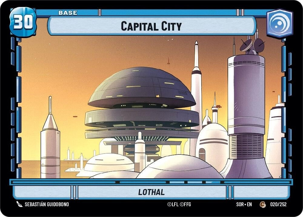Image for Capital City // Shield (Spark of Rebellion) (20 // T02) - Star Wars: Unlimited