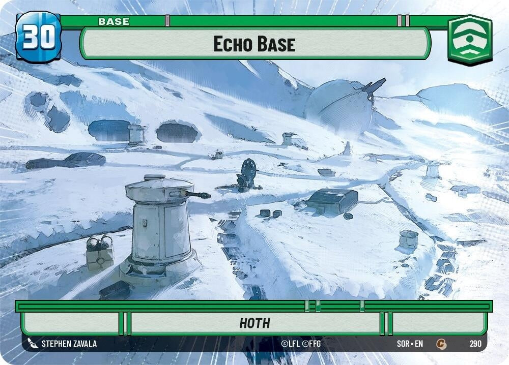 Image for Echo Base // Experience (Hyperspace) (Spark of Rebellion) (290 // T03) - Star Wars: Unlimited