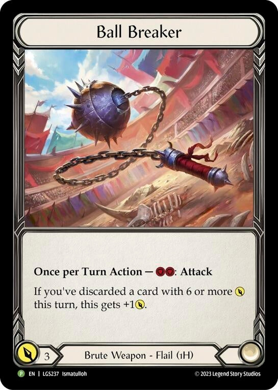 Image for Ball Breaker - LGS237 (Flesh and Blood: Promo Cards) (LGS237) - Flesh and Blood TCG