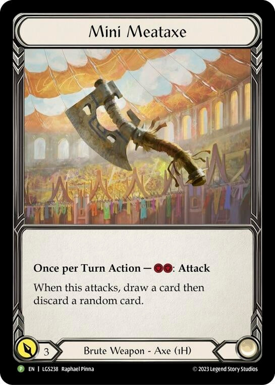 Image for Mini Meataxe - LGS238 (Flesh and Blood: Promo Cards) (LGS238) - Flesh and Blood TCG