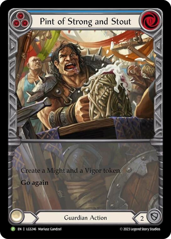 Image for Pint of Strong and Stout - LGS246 (Flesh and Blood: Promo Cards) (LGS246) - Flesh and Blood TCG