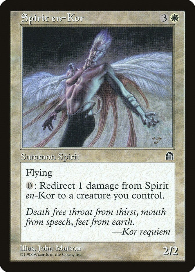 Image for Spirit en-Kor (Stronghold) - Magic: The Gathering