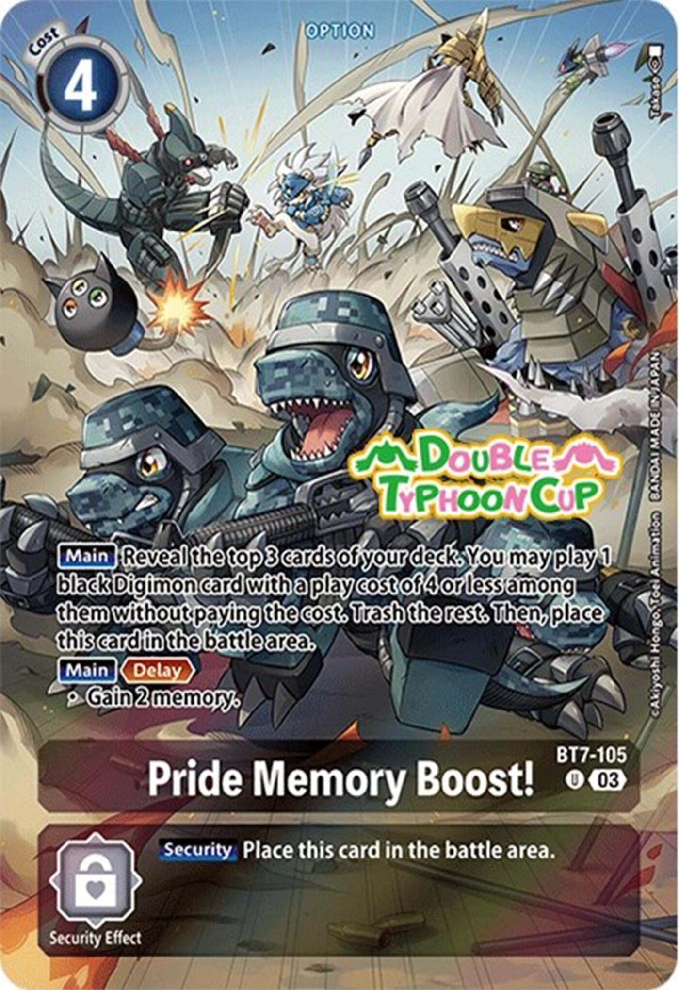Image for Pride Memory Boost! (Bonus Pack) - Digimon Card Game
